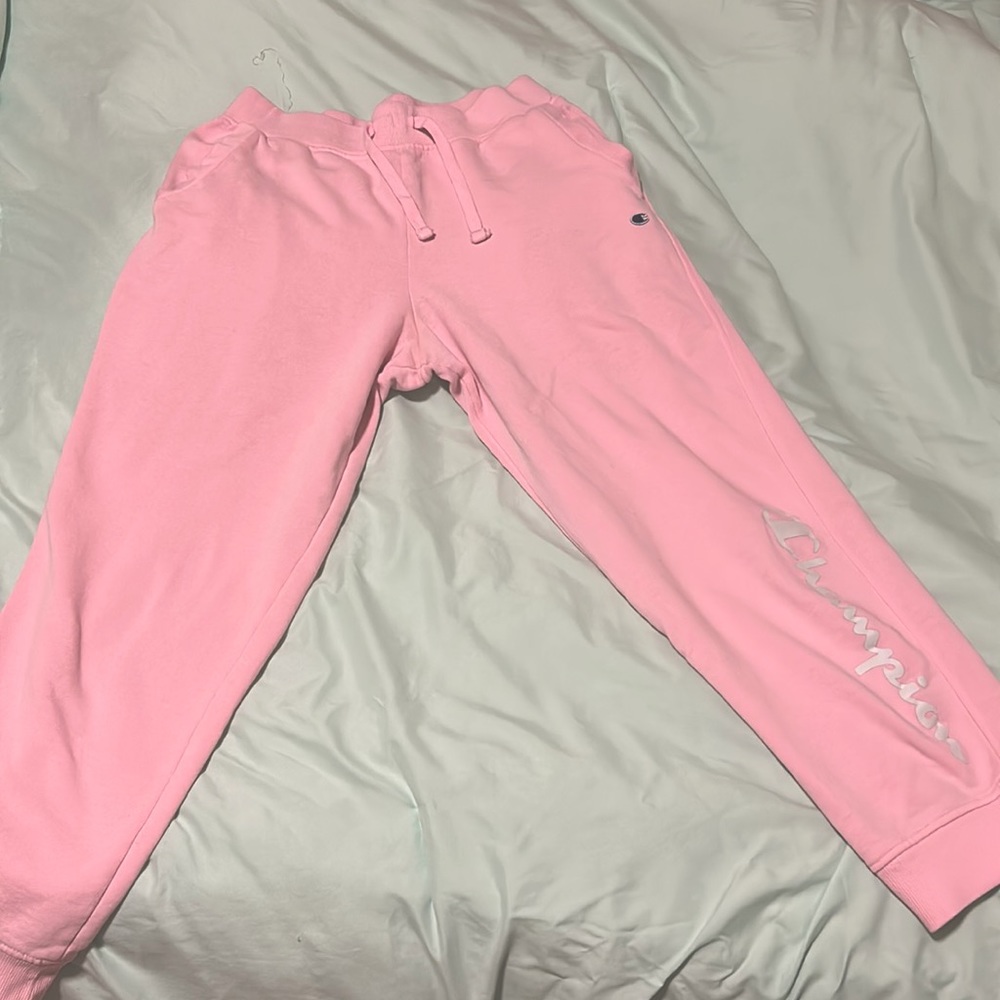 CHAMPION: Pink Sweatpants